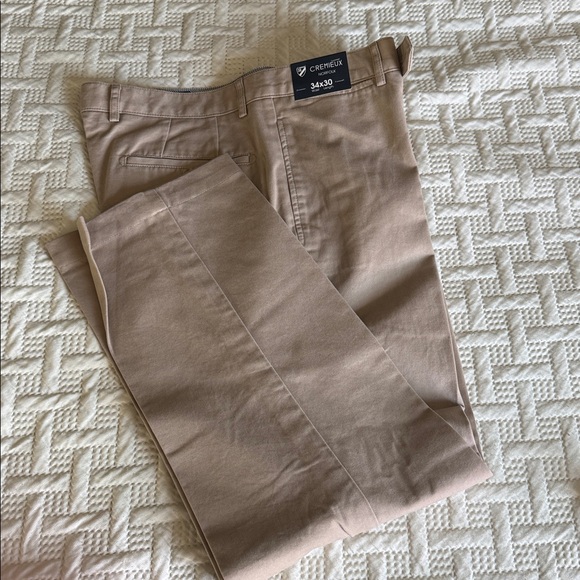 Daniel Cremieux Men's Khaki Chinos - Picture 4 of 5